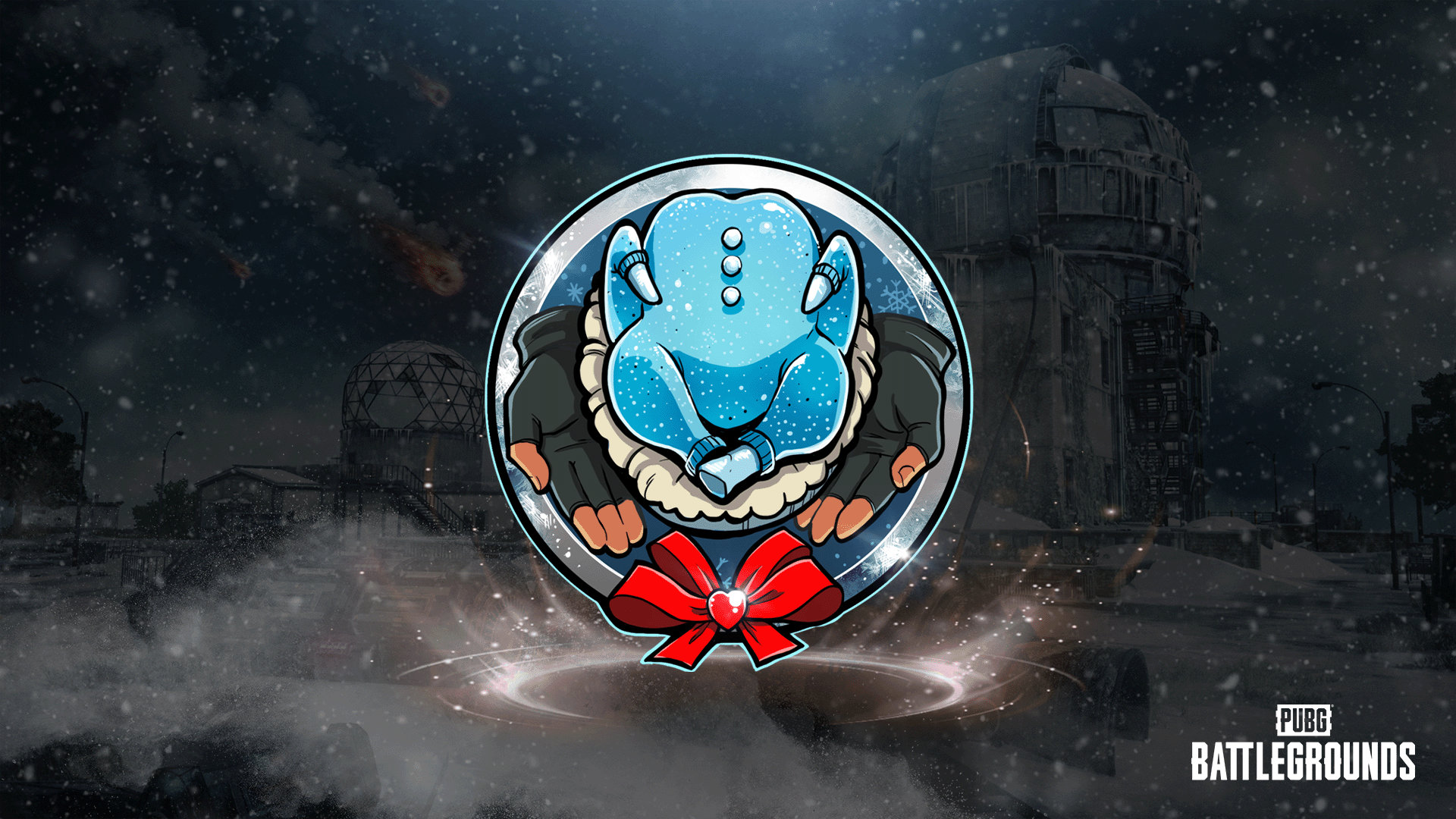 PUBG胜利鸡冻晚餐徽章