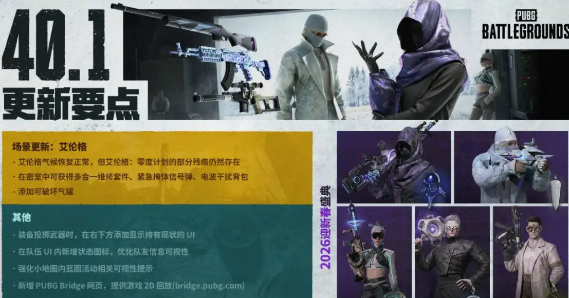 PUBG40.1更新